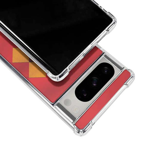 Belgium Soccer Flag Google Pixel 8 Pro Clear Case